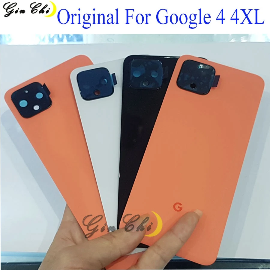 Чехол для аккумулятора HTC Pixel 4 задняя крышка стеклянный чехол двери 4XL Google XL