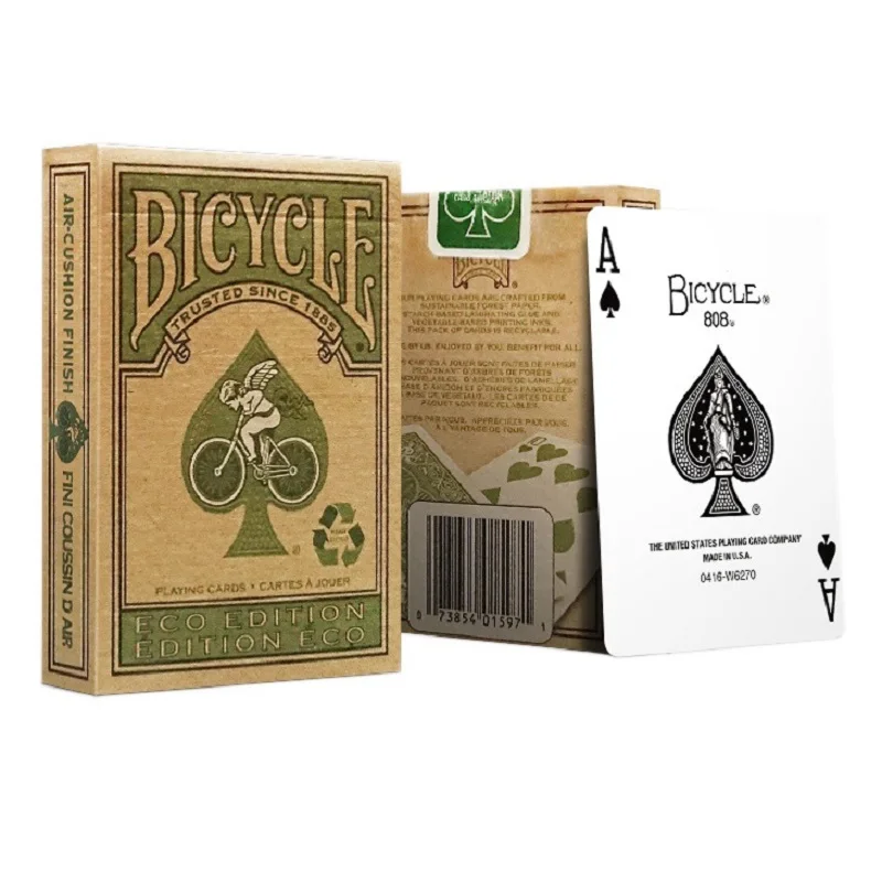 Bicycle Eco Edition Playing Cards USPCC Deck Poker Size Card Games Magic Tricks Magic Props
Bicycle Eco Edition Playing Cards USPCC Deck Poker Size Card Games Magic Tricks Magic Props