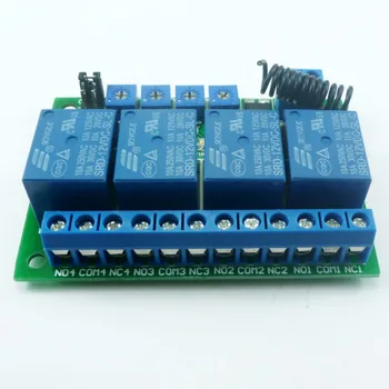 DC12V 4 in 1 Self-locking Interlock Delay DC 12V 4CH Remote Control Switch RF Wireless Transmitter Receiver Learn
DC12V 4 in 1 Self-locking Interlock Delay DC 12V 4CH Remote Control Switch RF Wireless Transmitter Receiver Learn