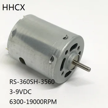 1pcs DC motor 360 3-9VDC 19000RPM vehicle model high-speed DC motor RS-360SH-3560 Large torque Massager water pump motor
1pcs DC motor 360 3-9VDC 19000RPM vehicle model high-speed DC motor RS-360SH-3560 Large torque Massager water pump motor