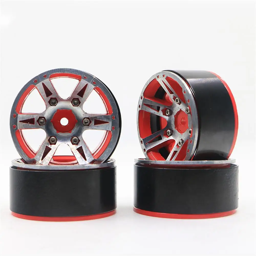 4PCS RC Rock Crawler Metal Wheel Rim 1.9 Inch BEADLOCK for 1/10 Axial SCX10 90046 TAMIYA CC01 D90 D110 TF2 Traxxas TRX-4
4PCS RC Rock Crawler Metal Wheel Rim 1.9 Inch BEADLOCK for 1/10 Axial SCX10 90046 TAMIYA CC01 D90 D110 TF2 Traxxas TRX-4