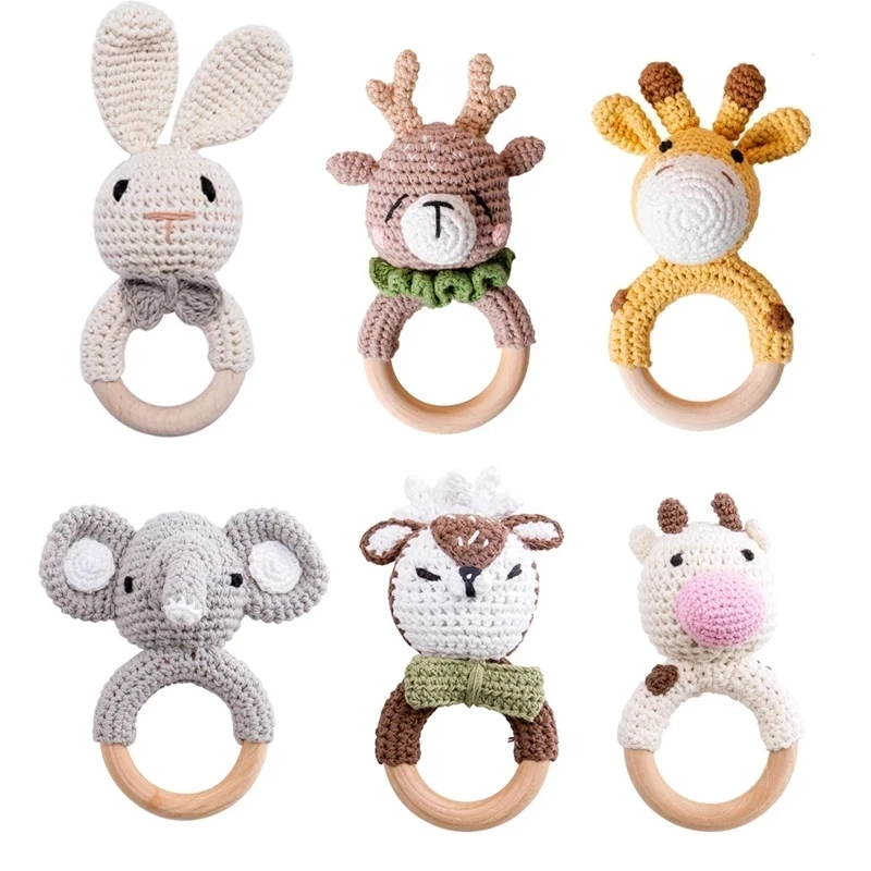 1Pc Wooden Baby Teether Crochet Elephant Rattle Toy BPA Free Wood Rodent Rattle Baby Mobile Gym Newborn Stroller Educational Toy
1Pc Wooden Baby Teether Crochet Elephant Rattle Toy BPA Free Wood Rodent Rattle Baby Mobile Gym Newborn Stroller Educational Toy