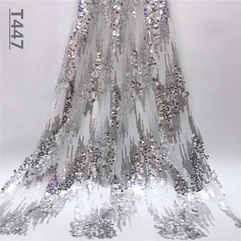 Silver African Lace Fabric 2019 Embroidery Nigerian Sequins Lace Fabric.High Quality Stones French Tulle Lace Fabric For Women
Silver African Lace Fabric 2019 Embroidery Nigerian Sequins Lace Fabric.High Quality Stones French Tulle Lace Fabric For Women