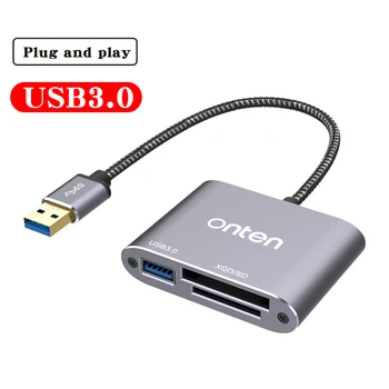USB 3.0 Card Reader 3 in 1 XQD Micro SD card reader multifunctional Smart Memory Cardreader Adapter For Flash Drive professional
USB 3.0 Card Reader 3 in 1 XQD Micro SD card reader multifunctional Smart Memory Cardreader Adapter For Flash Drive professional