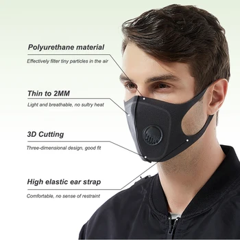 3pcs Men Women Dust Mask PM2.5 Pollution Face Mouth Respirator Black Breathable Mask Filter 3D Mouth Cover
3pcs Men Women Dust Mask PM2.5 Pollution Face Mouth Respirator Black Breathable Mask Filter 3D Mouth Cover