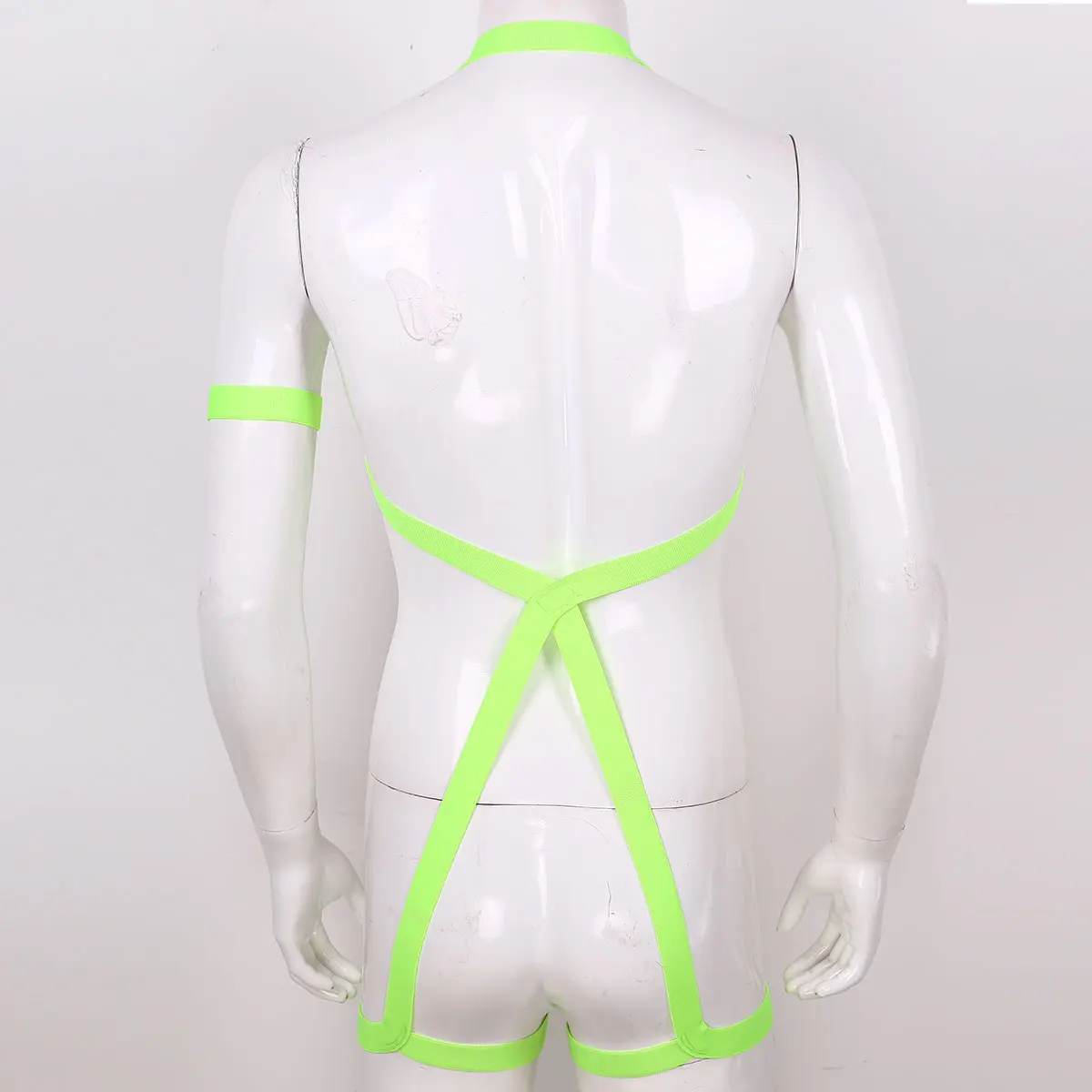 YiZYiF Body Chest Harness Men Halter Neck Elastic Belt Leg Garter Shoulder Strap With Armband For Cosplay Club Costumes 34 YiZYiF Body Chest Harness Men Halter Neck Elastic Belt Leg Garter Shoulder Strap With Armband For Cosplay Club Costumes -Zentai shop online H5de61da346754ab08b2cba2cd9360258T.jpg