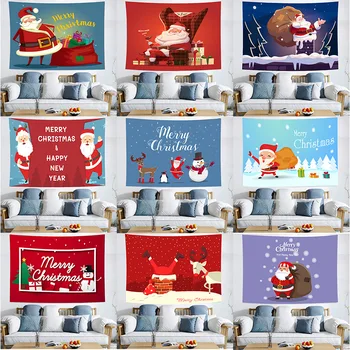 Christmas Santa Snowman Prints Tapestries Wall Hanging Home Decora Tapestry Living Room Throw Rug Blanket Camping Tent Tapestry
Christmas Santa Snowman Prints Tapestries Wall Hanging Home Decora Tapestry Living Room Throw Rug Blanket Camping Tent Tapestry
