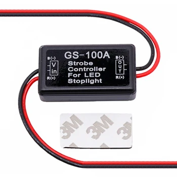 EAFC Universal Flash Strobe Controller GS-100A Flasher Module for Vehicles Car LED Brake Stop Light Lamp Signal Light 12-24V
EAFC Universal Flash Strobe Controller GS-100A Flasher Module for Vehicles Car LED Brake Stop Light Lamp Signal Light 12-24V