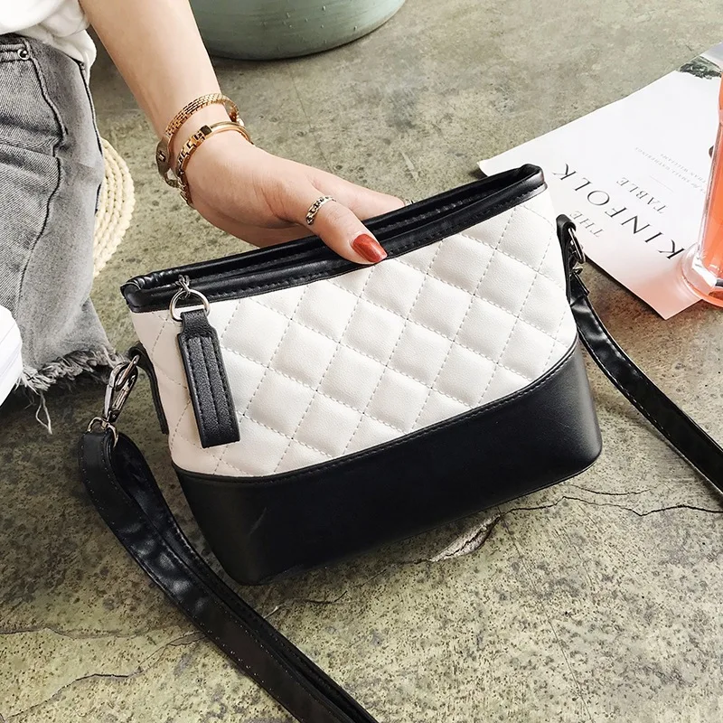 Joint Spiraea Quilted Square Sling Bag Women's 2019 Summer Korean-style New Style Versatile WOMEN'S Fashion Handbag Crossbody Ba 
Joint Spiraea Quilted Square Sling Bag Women's 2019 Summer Korean-style New Style Versatile WOMEN'S Fashion Handbag Crossbody Ba