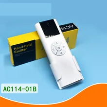 Original A-OK AC114-1 Channel Remote Controller AC114-6 RF433 Wireless Transmitter for A-OK AC114-2 Curtain Motor/Tubular Motor
Original A-OK AC114-1 Channel Remote Controller AC114-6 RF433 Wireless Transmitter for A-OK AC114-2 Curtain Motor/Tubular Motor