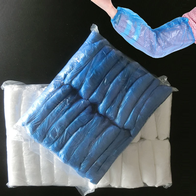 100 Pairs Disposable Waterproof Arm Sleeves Kitchen and Household Goods Sleeve Protector PE Oil-proof Hotel Cleaning Protections
100 Pairs Disposable Waterproof Arm Sleeves Kitchen and Household Goods Sleeve Protector PE Oil-proof Hotel Cleaning Protections