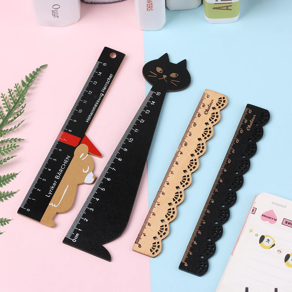 1PC New Cartoon Series Creative Student Stationery Cute Brown Wood Lace Hollow Math Learn Measuring Ruler Student Prize Gift
1PC New Cartoon Series Creative Student Stationery Cute Brown Wood Lace Hollow Math Learn Measuring Ruler Student Prize Gift