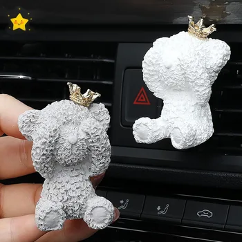 Car Air Freshener Cute Bear In the Car Air Conditioning Outlet Perfume Clip Auto Decoration Ornaments Car Fragrance Diffuser
Car Air Freshener Cute Bear In the Car Air Conditioning Outlet Perfume Clip Auto Decoration Ornaments Car Fragrance Diffuser