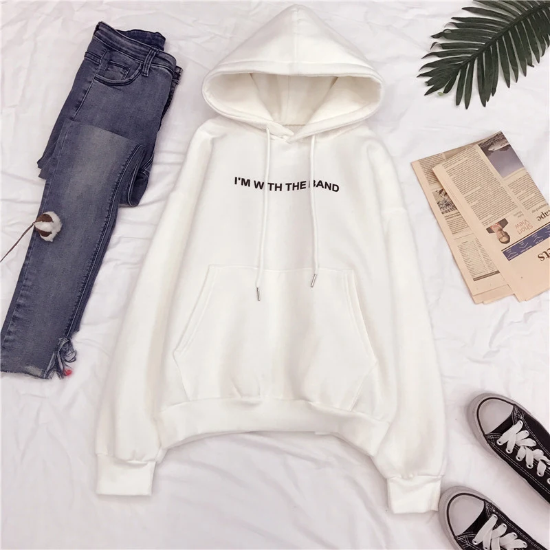 Korean pop Color Block itself Letter Printing Sweatshirt Preppy Round Neck Long Sleeve Pullovers Women Autumn Sweatshirts hoody
Korean pop Color Block itself Letter Printing Sweatshirt Preppy Round Neck Long Sleeve Pullovers Women Autumn Sweatshirts hoody