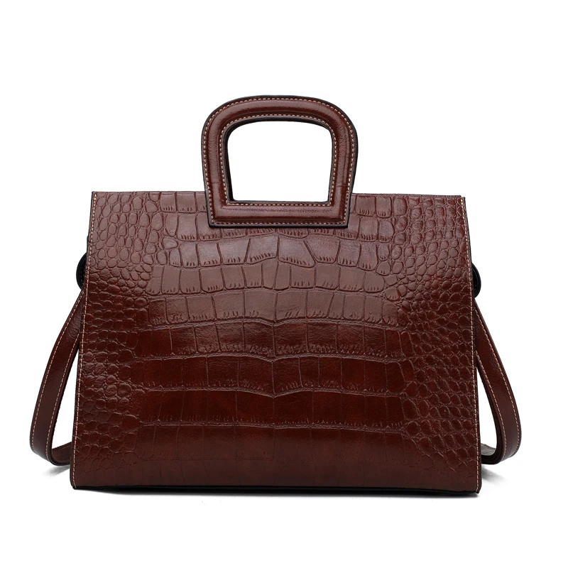 Leather Bag Female Fashion One-shoulder Messenger Korean Style Ladies Handbag Atmospheric Female Bag Large Capacity Briefcase
Leather Bag Female Fashion One-shoulder Messenger Korean Style Ladies Handbag Atmospheric Female Bag Large Capacity Briefcase