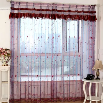 Luxury Tulle Curtains Sheer Modern Living Room Balcony Fashion Embroidered Fabric Voile Decor Partition Window Valances Curtain
Luxury Tulle Curtains Sheer Modern Living Room Balcony Fashion Embroidered Fabric Voile Decor Partition Window Valances Curtain