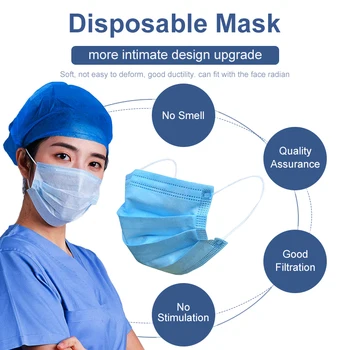 disposable face mask 3-Layer face shield disposable laye drape on mouth Dustproof Health Care Earloops Mask Face Dust mask
disposable face mask 3-Layer face shield disposable laye drape on mouth Dustproof Health Care Earloops Mask Face Dust mask
