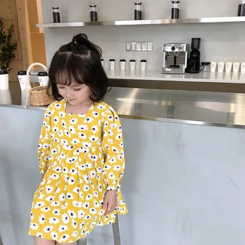 2 3 4 5 6 7 Years Baby Girl Dress Children's Long Sleeve Dresses Autumn Korean Small Daisy Puff Sleeve Pleated Dress for Girl
2 3 4 5 6 7 Years Baby Girl Dress Children's Long Sleeve Dresses Autumn Korean Small Daisy Puff Sleeve Pleated Dress for Girl