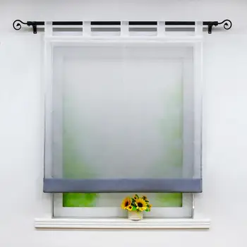 Roman Shade European Style Window Curtain For Living Room Kitchen Tab Top Fabric Tulle Voile
Roman Shade European Style Window Curtain For Living Room Kitchen Tab Top Fabric Tulle Voile