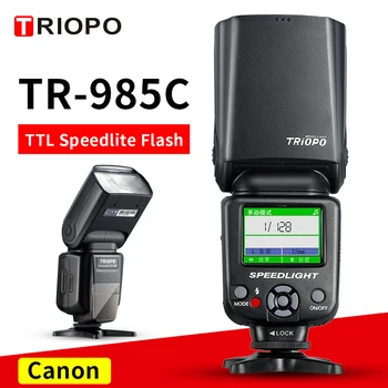 TRIOPO TR-985C 2.4G Flash Professional Speedlite TTL Camera Flash with High Speed Sync for Canon Digital SLR
TRIOPO TR-985C 2.4G Flash Professional Speedlite TTL Camera Flash with High Speed Sync for Canon Digital SLR