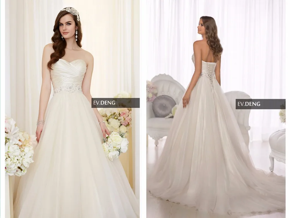 vestido de noiva casamento tulle a-line wedding dress 2015 hot sale sweetheart beading sashes bride robe de mariage bridal gown
vestido de noiva casamento tulle a-line wedding dress 2015 hot sale sweetheart beading sashes bride robe de mariage bridal gown