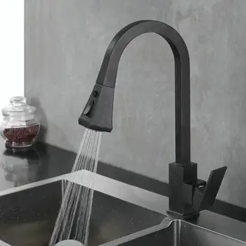 Suitable for Most Taps 360 Degrees Rotation Multifunctional Pull out Type Kitchen Faucet Cold Hot Water Tap Black Extension
Suitable for Most Taps 360 Degrees Rotation Multifunctional Pull out Type Kitchen Faucet Cold Hot Water Tap Black Extension