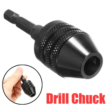 1pc Quick Change Keyless Drill Bit Chuck 1/4" Hex Shank Quick-release Drill Chuck 0.3-8.0mm Adapter Converter Tool
1pc Quick Change Keyless Drill Bit Chuck 1/4" Hex Shank Quick-release Drill Chuck 0.3-8.0mm Adapter Converter Tool