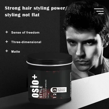Men's Strong Hold Matte Styling Hair Clay Finish Molding Cream Long Lasting Stereotype Hair Wax LDO99
Men's Strong Hold Matte Styling Hair Clay Finish Molding Cream Long Lasting Stereotype Hair Wax LDO99