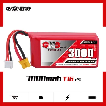 Gaoneng GNB 3000MAH 2S 7.4V 3C Lipo Battery for Jumper T16 Open Source Multi-protocol Radio Transmitter Remote Controller
Gaoneng GNB 3000MAH 2S 7.4V 3C Lipo Battery for Jumper T16 Open Source Multi-protocol Radio Transmitter Remote Controller