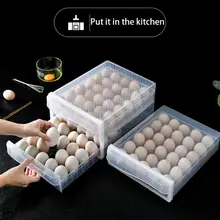 Refrigerator Egg Fresh Storage Box Transparent Egg Holder Multi-Layer Egg Storage Box Fridge Organizers Case Home Kitchen Tool
Refrigerator Egg Fresh Storage Box Transparent Egg Holder Multi-Layer Egg Storage Box Fridge Organizers Case Home Kitchen Tool