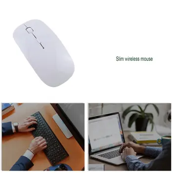2.4GHz Computer Mouse Rechargeable Wireless Mouse Silent Mute Ultra Thin USB Optical Mice For PC Laptop
2.4GHz Computer Mouse Rechargeable Wireless Mouse Silent Mute Ultra Thin USB Optical Mice For PC Laptop