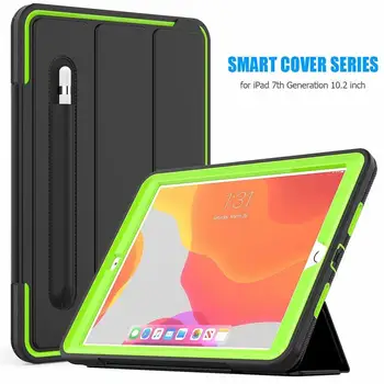 Smart Case For iPad 10.2 7th Generation 2019 A2200 A2198 A2197 Shockproof Armor Defender Kickstand Cover for iPad 10.2 Case+Film
Smart Case For iPad 10.2 7th Generation 2019 A2200 A2198 A2197 Shockproof Armor Defender Kickstand Cover for iPad 10.2 Case+Film