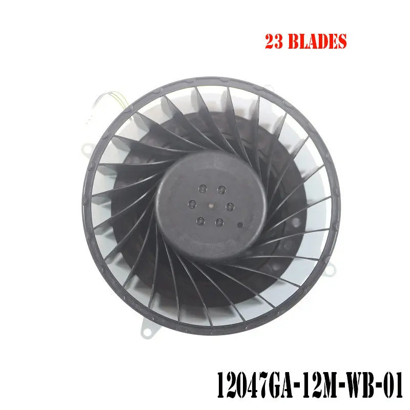 Internal Cooling Fan Replacement 12047GA-12M-WB-01 DC12V 2.4A MA208101401244 for Sony PlayStation 5 PS5 23 blades Internal Cooling Fan Replacement 12047GA-12M-WB-01 DC12V 2.4A MA208101401244 for Sony PlayStation 5 PS5 23 blades