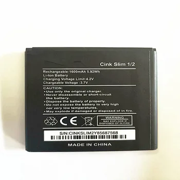 New 1600mAh High Quality Replacement Li-ion Battery For Wiko Cink Slim1/2 Batterie Batterij Bateria with phone stander for gift
New 1600mAh High Quality Replacement Li-ion Battery For Wiko Cink Slim1/2 Batterie Batterij Bateria with phone stander for gift