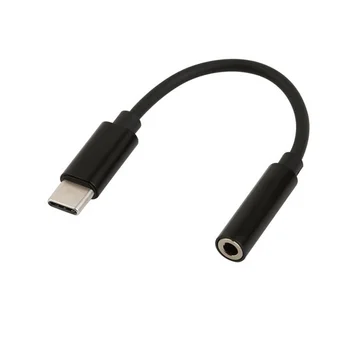 Type-C To 3.5mm Earphone Cable Adapter Usb 3.1 Type C USB-C Male To 3.5 AUX Audio Female Jack for Xiaomi 6 Mi6 Letv 2 Pro 2 Max2
Type-C To 3.5mm Earphone Cable Adapter Usb 3.1 Type C USB-C Male To 3.5 AUX Audio Female Jack for Xiaomi 6 Mi6 Letv 2 Pro 2 Max2