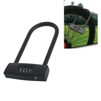 Bicycles U Lock Heavy Duty Anti-Theft Bike Combination Lock Combo Gate Lock for Bike Scooter Motorcycles
Bicycles U Lock Heavy Duty Anti-Theft Bike Combination Lock Combo Gate Lock for Bike Scooter Motorcycles
