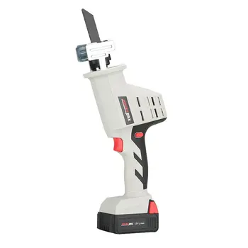 21V Lithium Reciprocating Saw Household Rechargeable Electric Knife Saw Multi-function Cutting Logging Chainsaw+Li-Ion Battery
21V Lithium Reciprocating Saw Household Rechargeable Electric Knife Saw Multi-function Cutting Logging Chainsaw+Li-Ion Battery