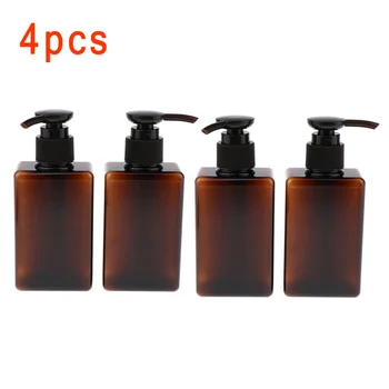 4pcs 150ml Square Sub Bottling For Lotion/Shampoo/Conditioner/Massage Oil Locked Design Leak-proof
4pcs 150ml Square Sub Bottling For Lotion/Shampoo/Conditioner/Massage Oil Locked Design Leak-proof