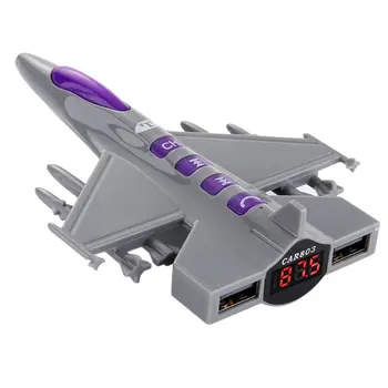 Car MP3 Music Player Audio FM Transmitter Fighter Shape Car USB Mobile Phone Charger Support Hand-free Calls
Car MP3 Music Player Audio FM Transmitter Fighter Shape Car USB Mobile Phone Charger Support Hand-free Calls