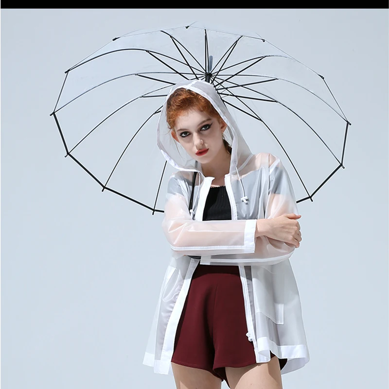 Fashion Automatic Transparent Long Handle Umbrella Waterproof Umbrella Photo Full Transparent Umbrella Transparent field Umbrell
Fashion Automatic Transparent Long Handle Umbrella Waterproof Umbrella Photo Full Transparent Umbrella Transparent field Umbrell