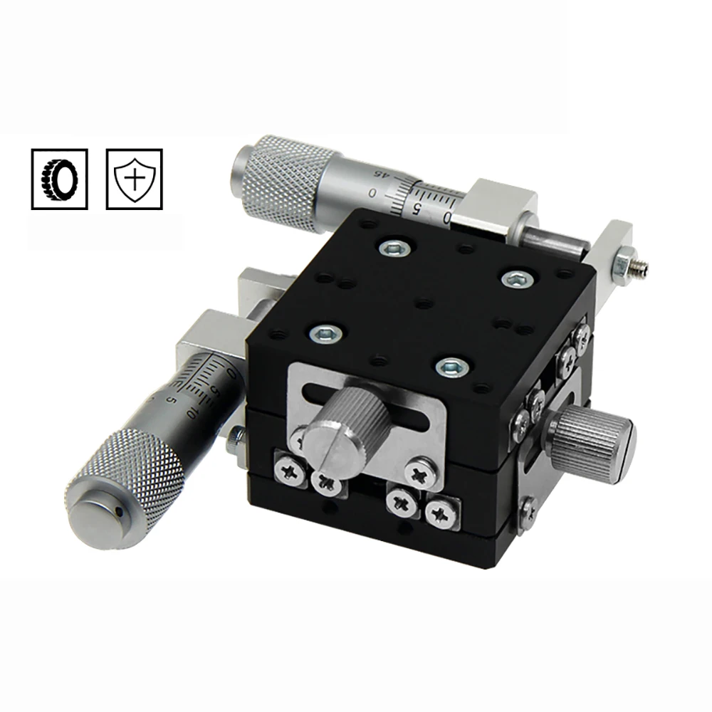 XY Axis Optical 0.01MM High Precision Sliding Table Manual Displacement Platform Cross Guide Type Sliding Stage LY30/40
XY Axis Optical 0.01MM High Precision Sliding Table Manual Displacement Platform Cross Guide Type Sliding Stage LY30/40
