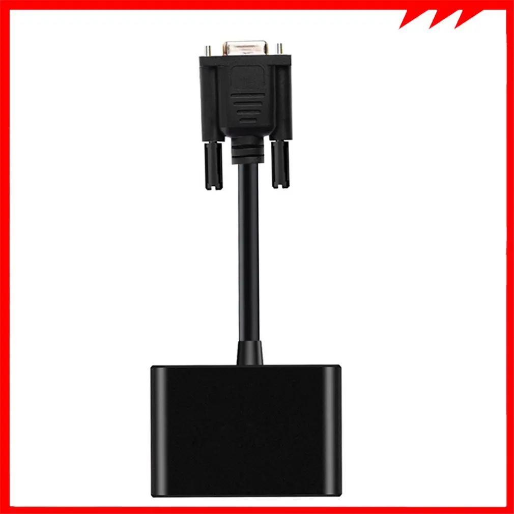 2-in-1 VGA to HDMI VGA Adapter Converter Splitter in HDMI&VGA out Simultaneously practical converters
2-in-1 VGA to HDMI VGA Adapter Converter Splitter in HDMI&VGA out Simultaneously practical converters