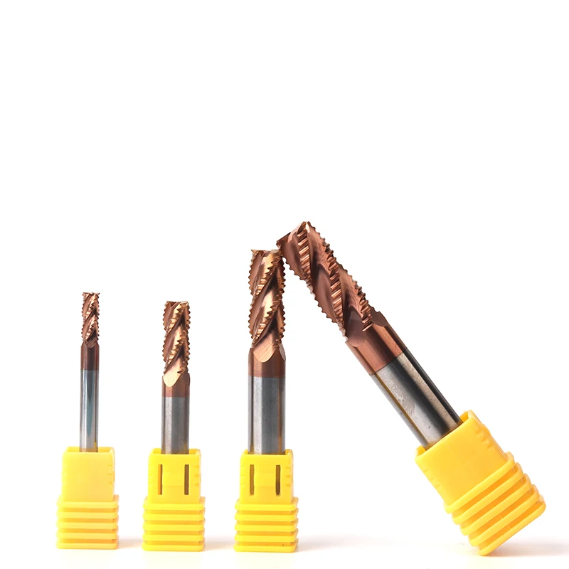 HRC60 16mm 18mm Carbide Roughing End mills Long 100mm Milling Cutter 4Flutes 3F Lathe End Mill Tool for Steel Aluminum Roughing
HRC60 16mm 18mm Carbide Roughing End mills Long 100mm Milling Cutter 4Flutes 3F Lathe End Mill Tool for Steel Aluminum Roughing