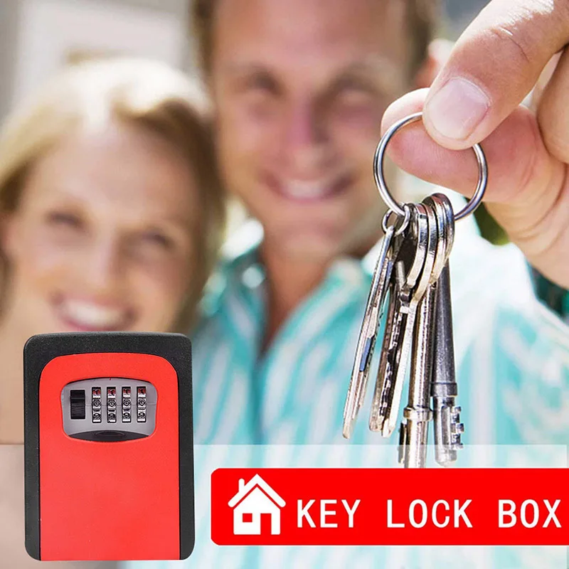 Password Key Box Wall Mounted Security Anti-theft Outdoor Key Safe Lock Storage Box TUE88
Password Key Box Wall Mounted Security Anti-theft Outdoor Key Safe Lock Storage Box TUE88