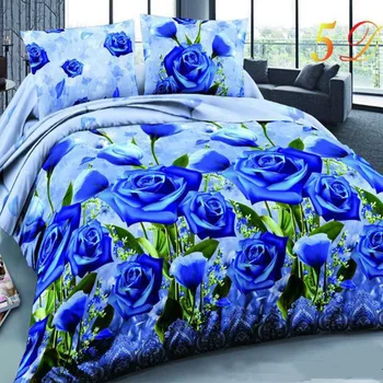 BEST.WENSD Printed Western Blue Rose Bedding Set Print 3d Jacquard Winter Sheet, Pillowcase & Duvet Cover Sets 4 Pcs King 852R 
BEST.WENSD Printed Western Blue Rose Bedding Set Print 3d Jacquard Winter Sheet, Pillowcase & Duvet Cover Sets 4 Pcs King 852R