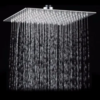 10 Inch 25*25cm Square Top Spray Shower High Pressure 304 Stainless Steel Shower Head Rainball High Pressure
10 Inch 25*25cm Square Top Spray Shower High Pressure 304 Stainless Steel Shower Head Rainball High Pressure