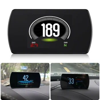 UniversalTFT LCD Computer Display Hud Head Up Display Turbo Boost Gauge RPM Tachometer On-board Computer GPS Digital Speedometer
UniversalTFT LCD Computer Display Hud Head Up Display Turbo Boost Gauge RPM Tachometer On-board Computer GPS Digital Speedometer