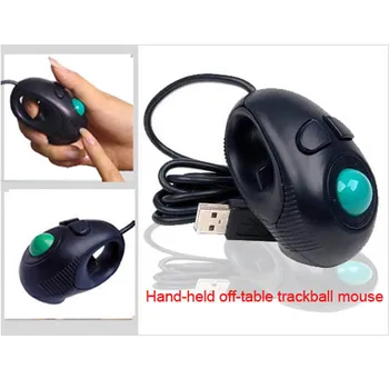 Neu Finger HandHeld 4D USB Mini Portable Trackball Mouse with Scroll Ring 800DPI Both Hands Wired Mice PC Laptop Computer
Neu Finger HandHeld 4D USB Mini Portable Trackball Mouse with Scroll Ring 800DPI Both Hands Wired Mice PC Laptop Computer