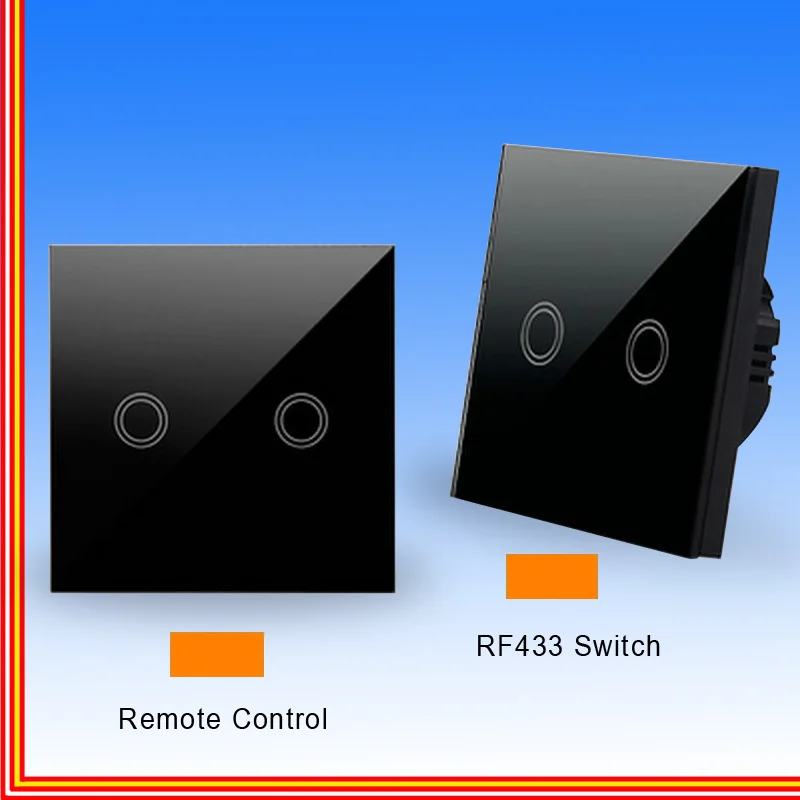 Eu Standard Wall Light Touch Switch 220v Remote Control Transmitter 2 Way Switch With Glass Panel For Smart Home
Eu Standard Wall Light Touch Switch 220v Remote Control Transmitter 2 Way Switch With Glass Panel For Smart Home