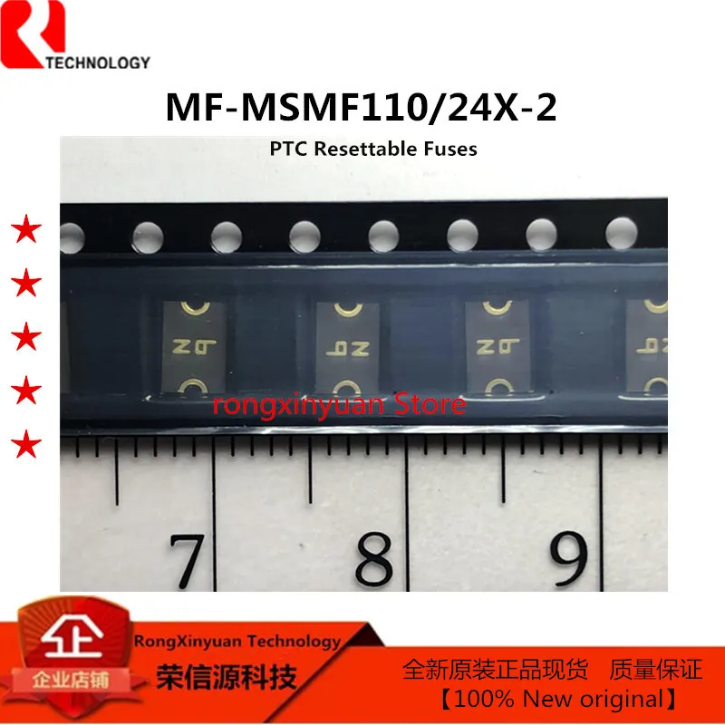 10 шт./лот MF-MSMF110/24X-2 MF-MSMF110/24X MF-MSMF110 MSMF110 PTC Сменные предохранители 1.1A 2.2A 24V 20A 0 8 W 0.5s
